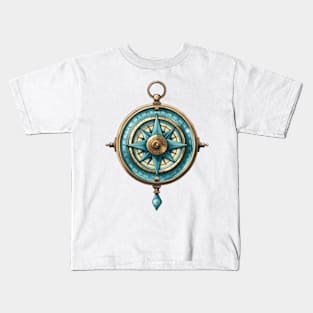 Vintage Compass Kids T-Shirt